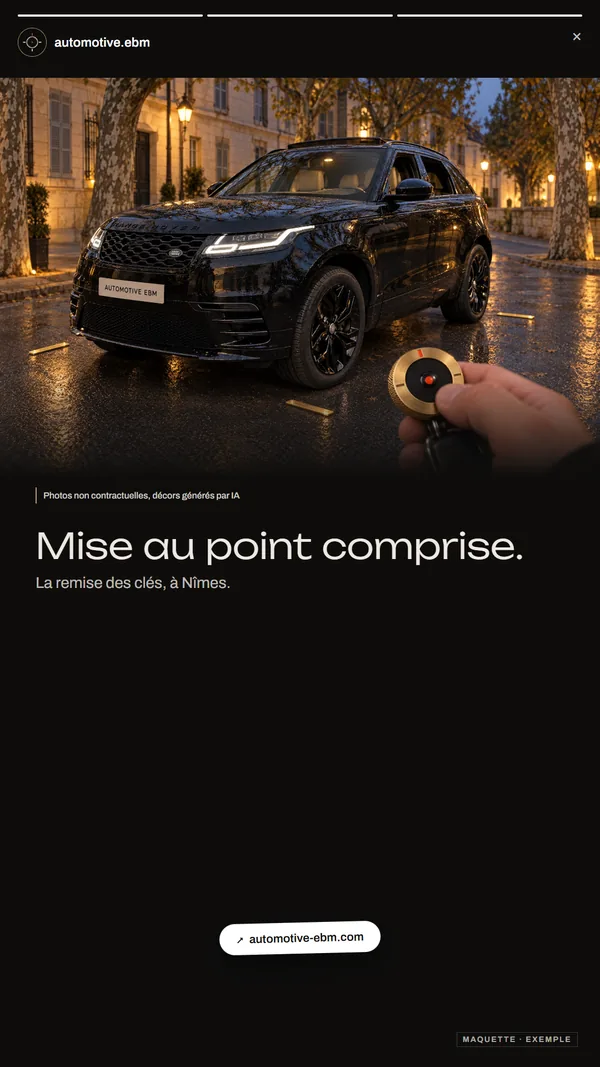 Story 3 : la remise