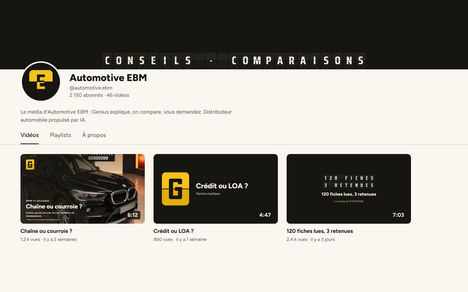 Chaîne YouTube en maquette : conseils, comparaisons, questions