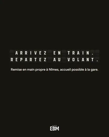 Arrivez en train. Repartez au volant.